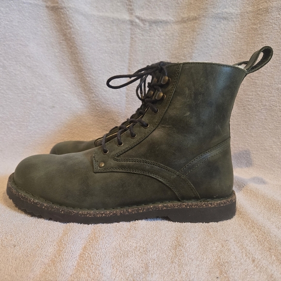 Birkenstock Bryson Lace-Up Boot Green - Picture 3 of 8